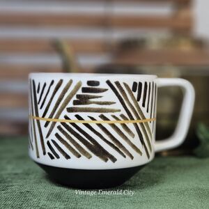 Starbucks Original Mug Artisan Series 2014 Limited Edition Porcelain Cup 12 Oz